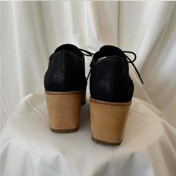 Eileen Fisher Eddy Derby Platform Oxford shoe 8 - Picture 2 of 8